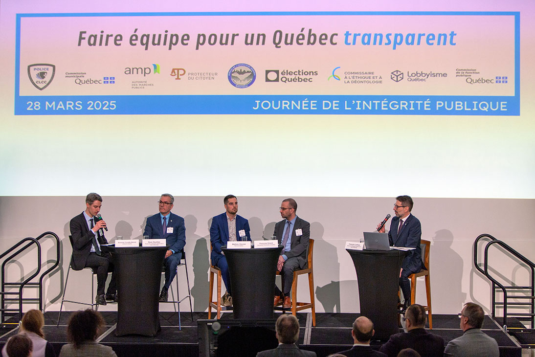Panel sur l'intégrité en période électorale